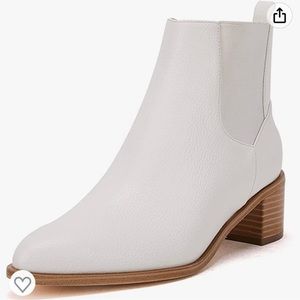 Womens Pointed Toe Stacked Chunky boot